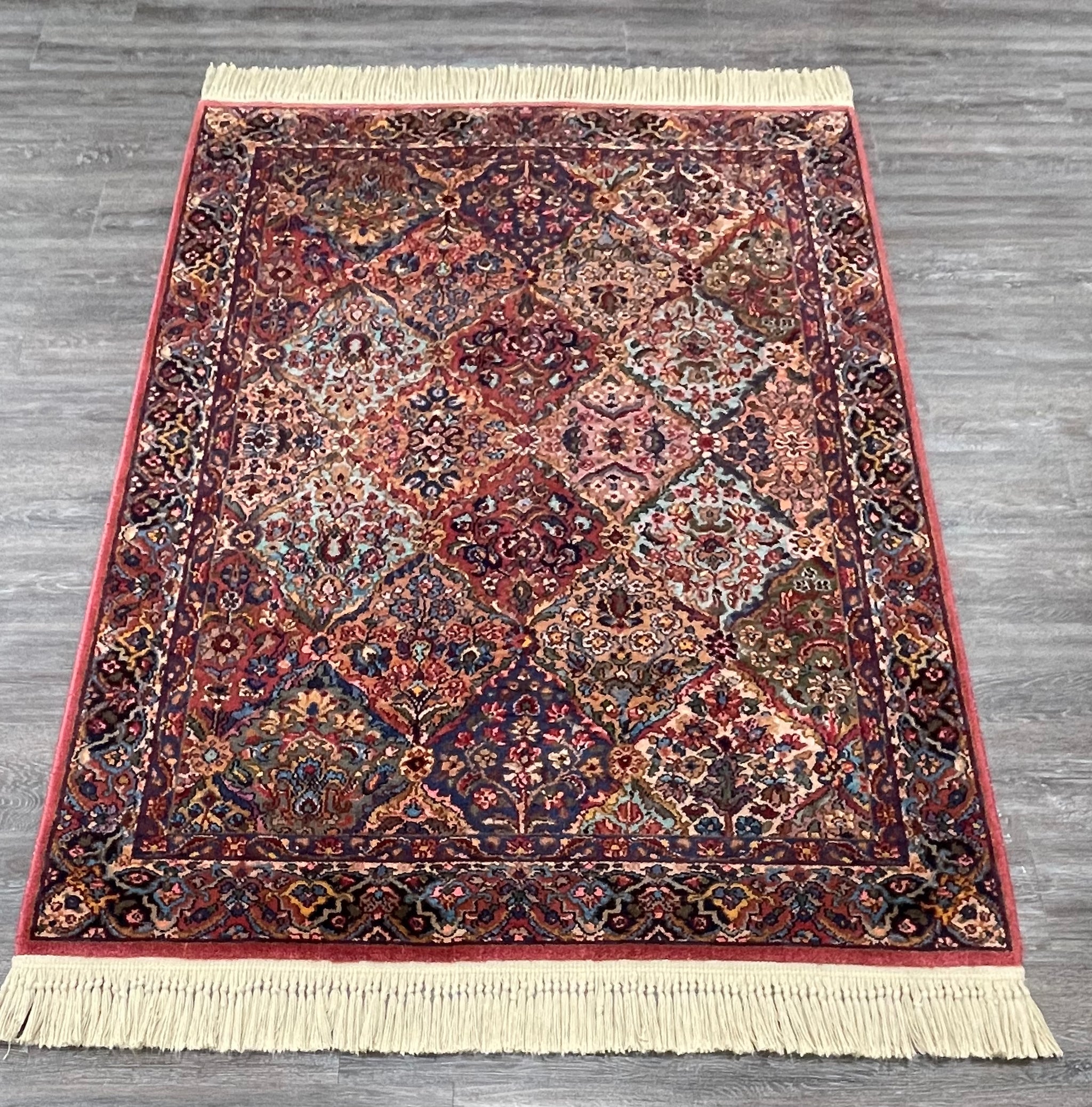 Karastan 717 Multi-Panel Kirman 4-3 x 6 – Rubicon Rugs