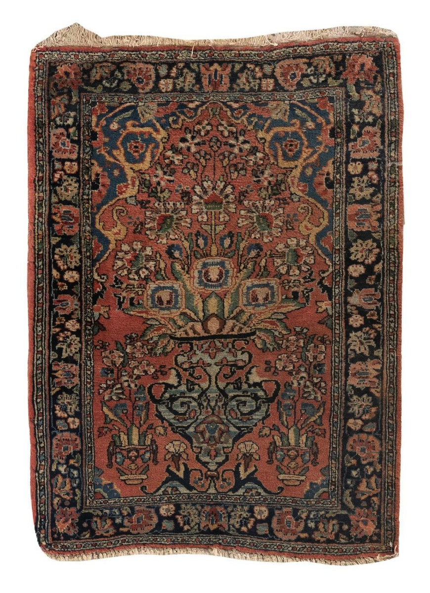 Antique Persian Josan Prayer Mat – Rubicon Rugs