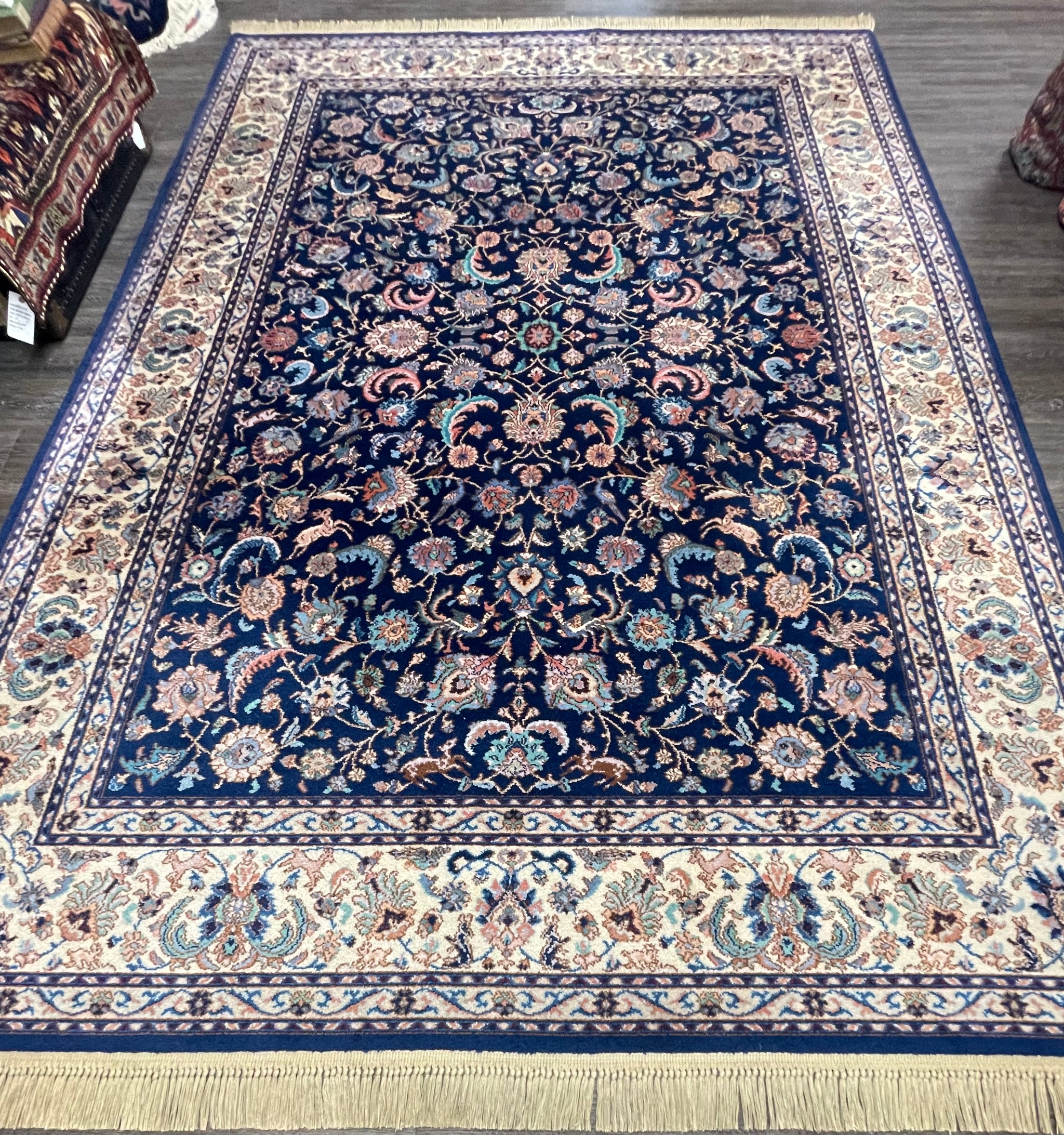Axminster Karastan 747 Indigo Tabriz – Rubicon Rugs