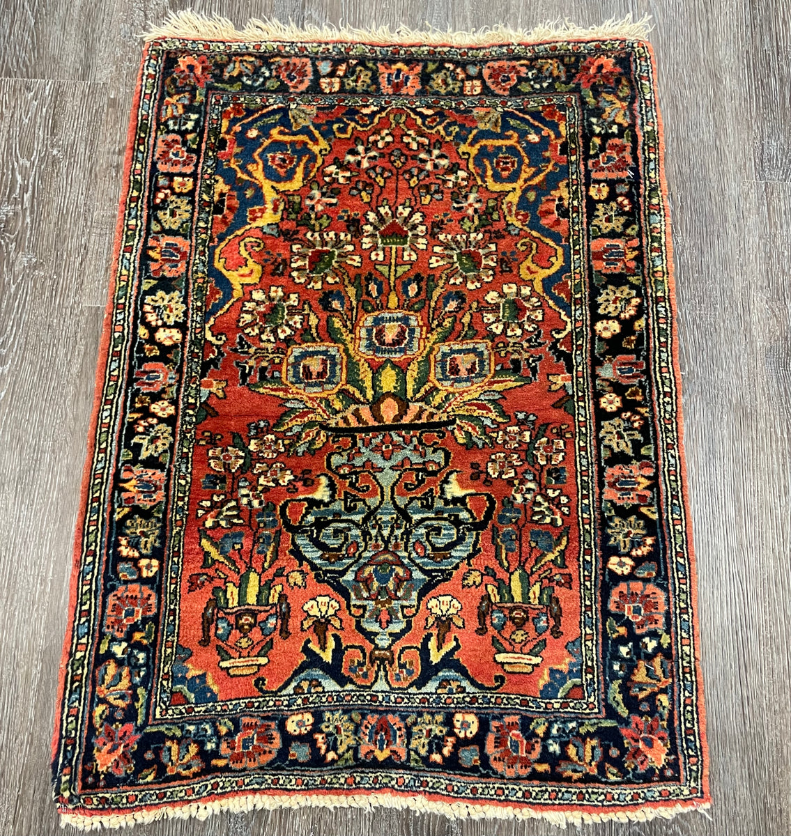 Antique Persian Josan Prayer Mat – Rubicon Rugs